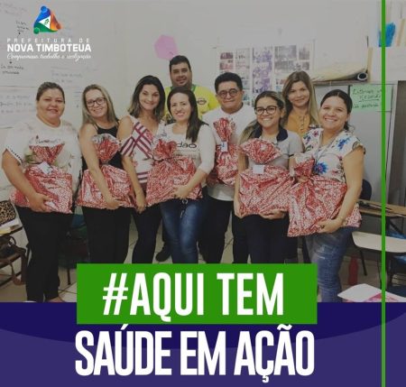 Enfermeiros são presenteados